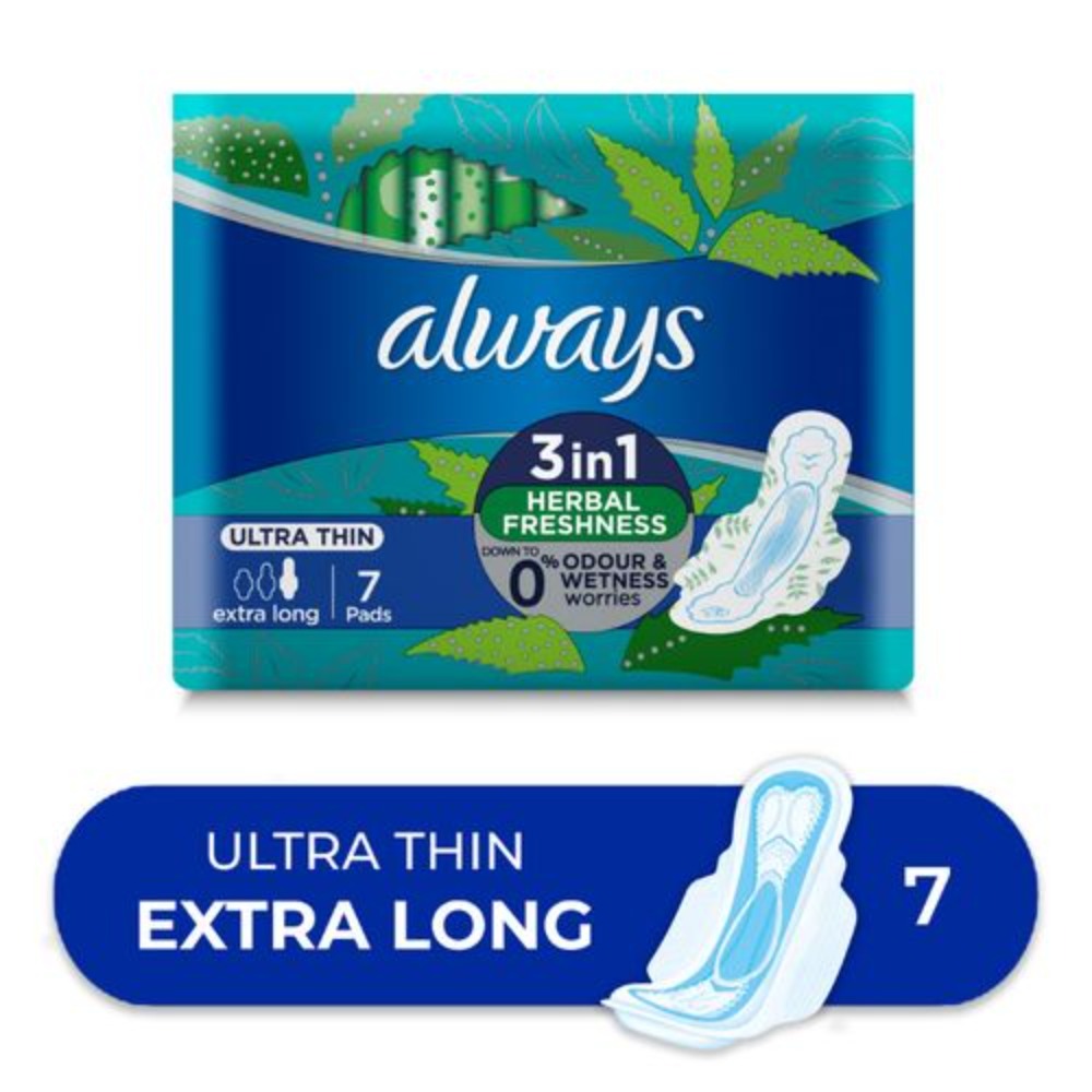 ALWAYS PADS ULTRA EXTRA LONG 7PCS