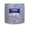 Dixie Ultra Disposable Paper Plates, Multicolor, 10 in, 100 Count