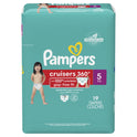 Pampers Cruisers Diapers 360 Size 5, 19 Count