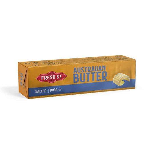 FRESH ST AUSTRALIAN SALTED BUTTER 10PCS 100GM