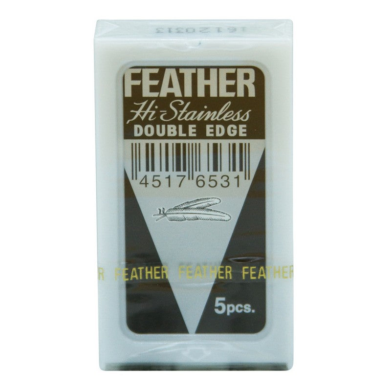 FEATHER BLADE DOUBLE EDGE 5 PCS