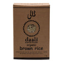 DAALI ORGANIC BROWN RICE 1 KG