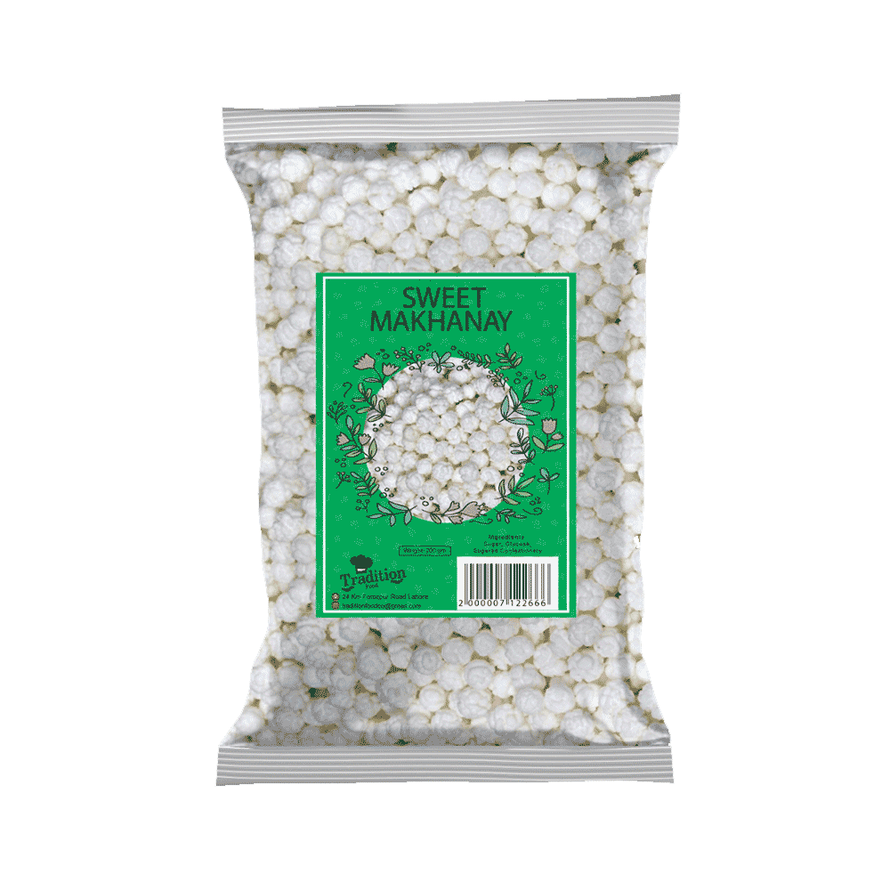 PLAIN SWEET GRAMS MAKHANAY 200GM (SWEET MAKHANAY)