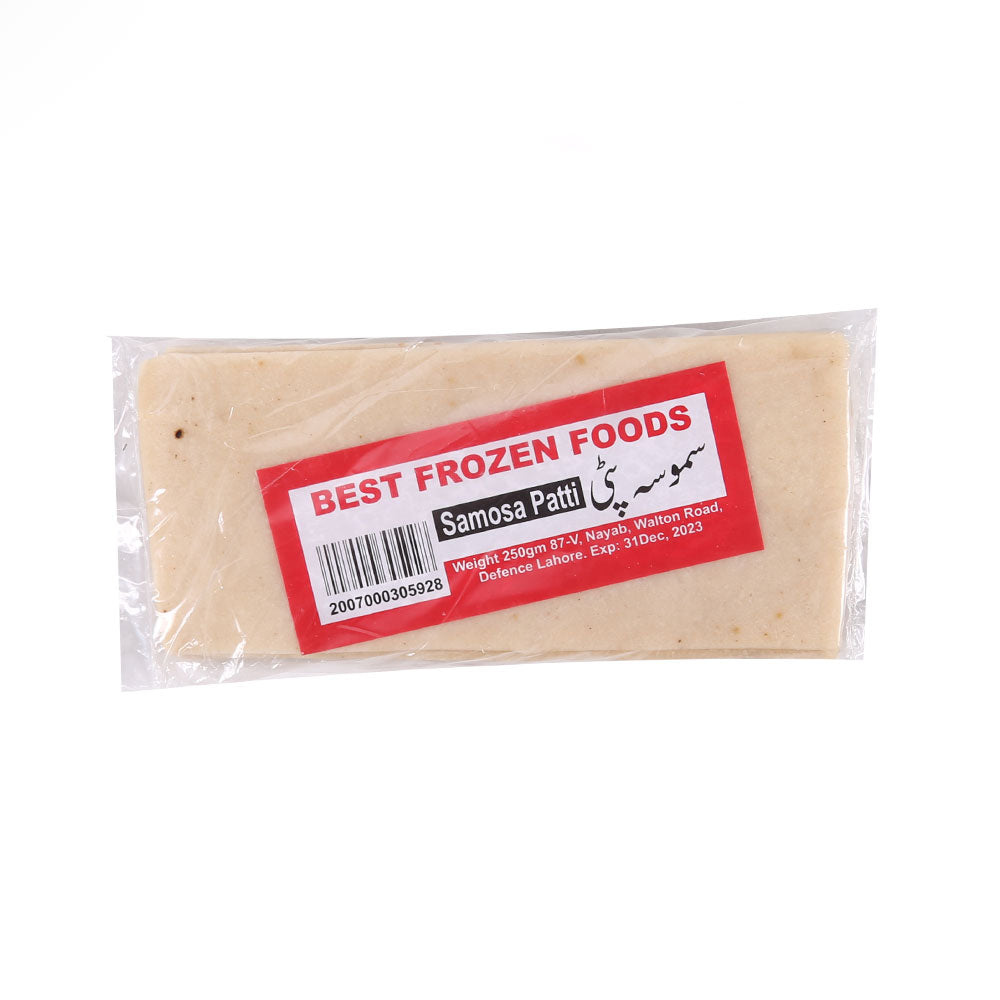 BEST FROZEN SAMOSA PATTI 250 GM