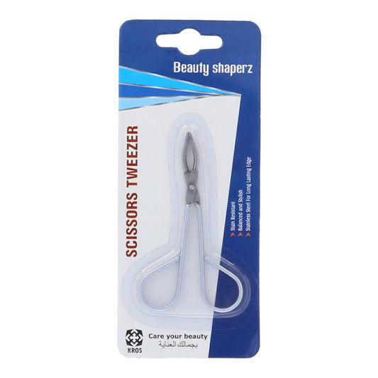 BEAUTY SHAPERZ SCISSORS TWEEZER