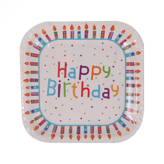 BIRTHDAY DISPOSABLE PLATE IR 158-162