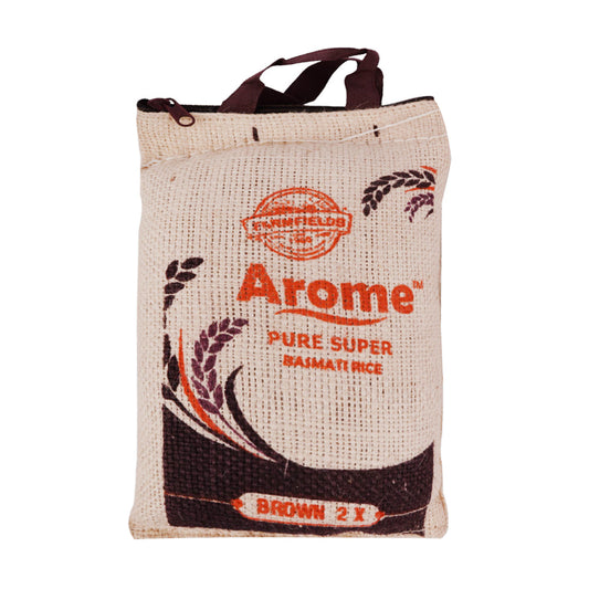 FarmFields AROME SUPER BASMATI RICE BROWN 2X 1 KG