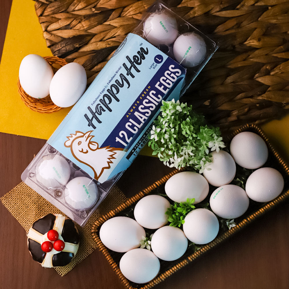 FarmFields HAPPY HEN CLASSIC EGGS 12 PCS