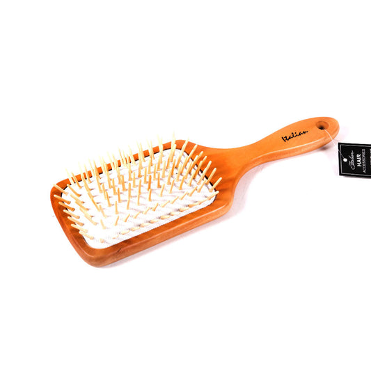 ITALIAN HAIR BRUSH WOODEN WB0747R