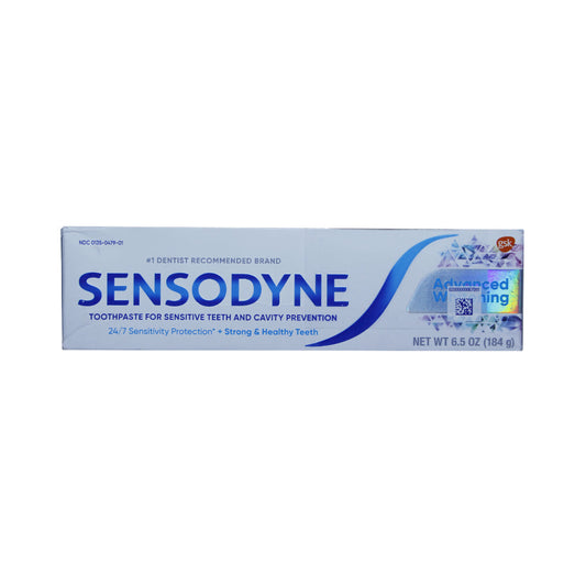 SENSODYNE TOOTH PASTE ADVANCED WHITENING 184 GM