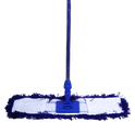 H&C DUST MOP ACRYLIC + FRAME 60 CM + IRON HANDLE (BLUE)