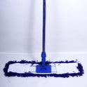 H&C DUST MOP ACRYLIC + FRAME 60 CM + IRON HANDLE (BLUE)