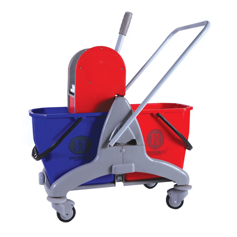 H&C PLASTIC DOUBLE (ALL PLASTIC DOUBLE BUCKET TROLLEY)