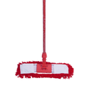 H&C DUST MOP ACRYLIC + FRAME 40 CM + IRON HANDLE  (RED)