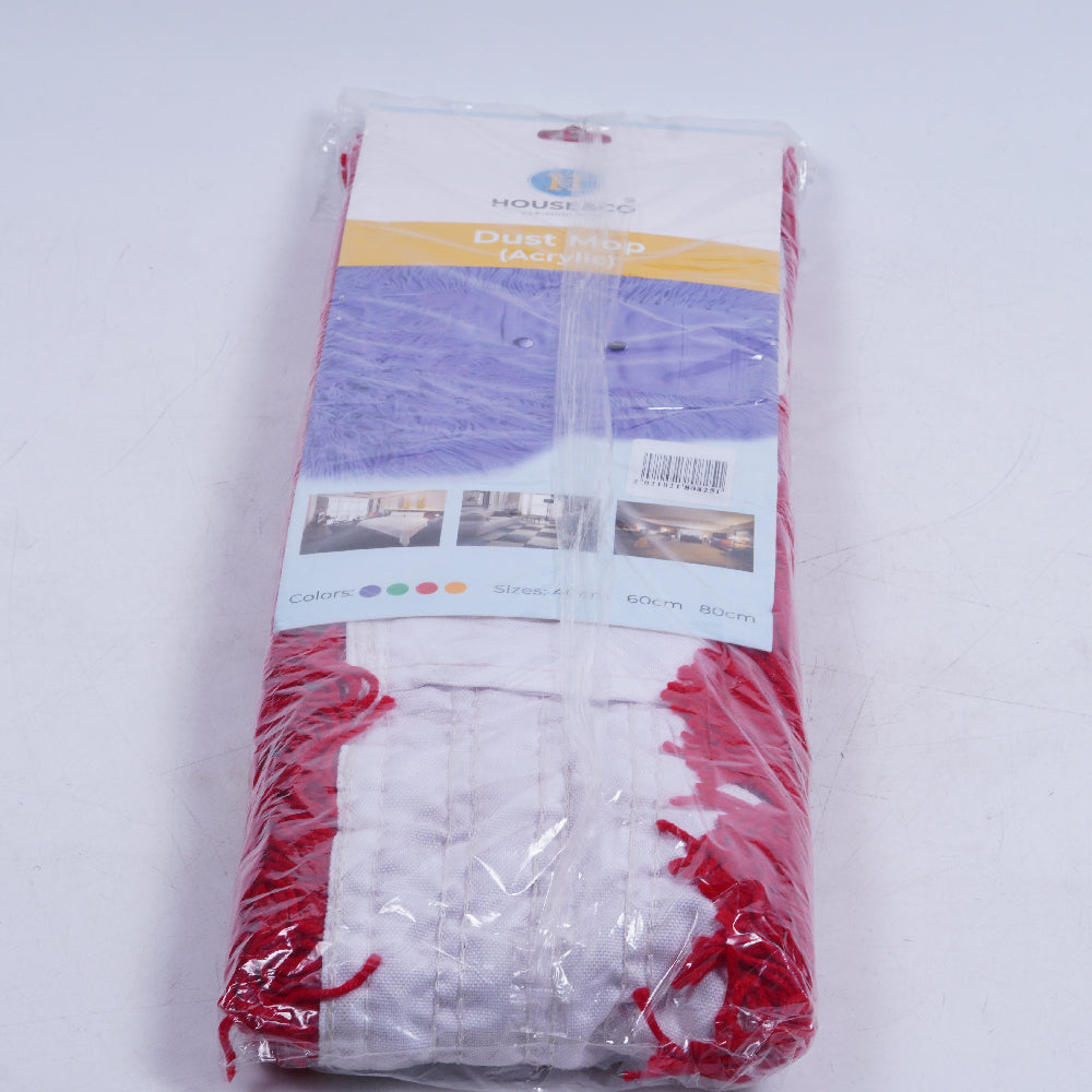 H&C DUST MOP ACRYLIC 80CM REFIL RED