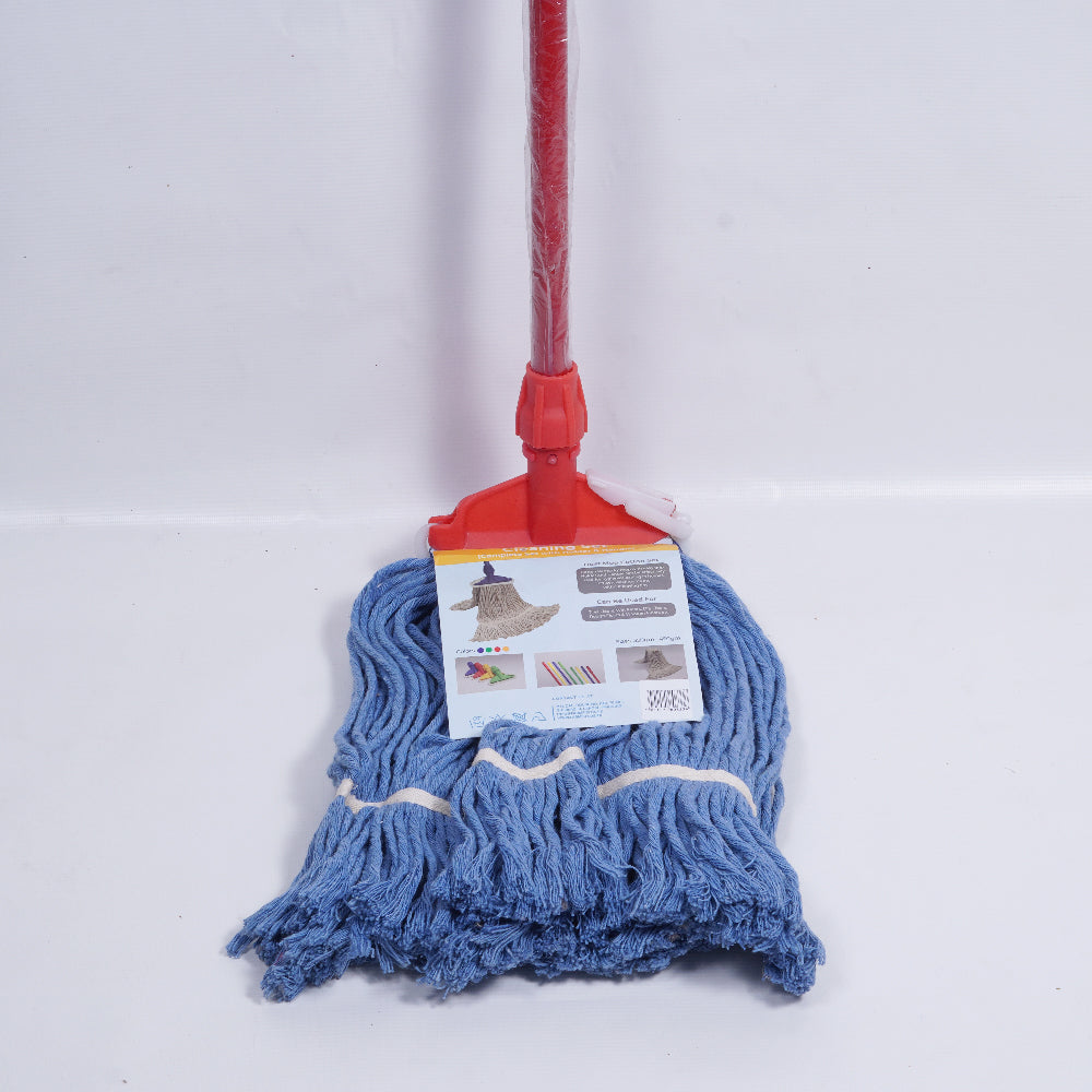 H&C KENTUCKY MOP WITHOUT BAND CUTEND  450 GM +IRON HANDLE