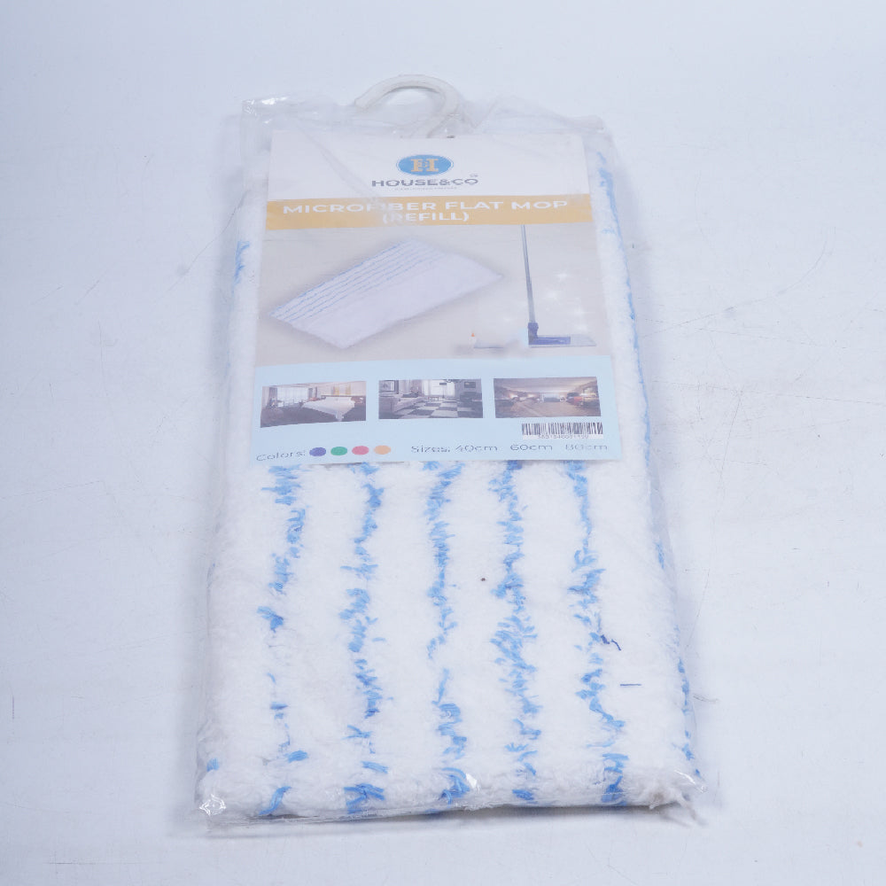 H&C MICROFIBRE FLAT MOP ULTRA MC 7 WHITE 40CM REFILL