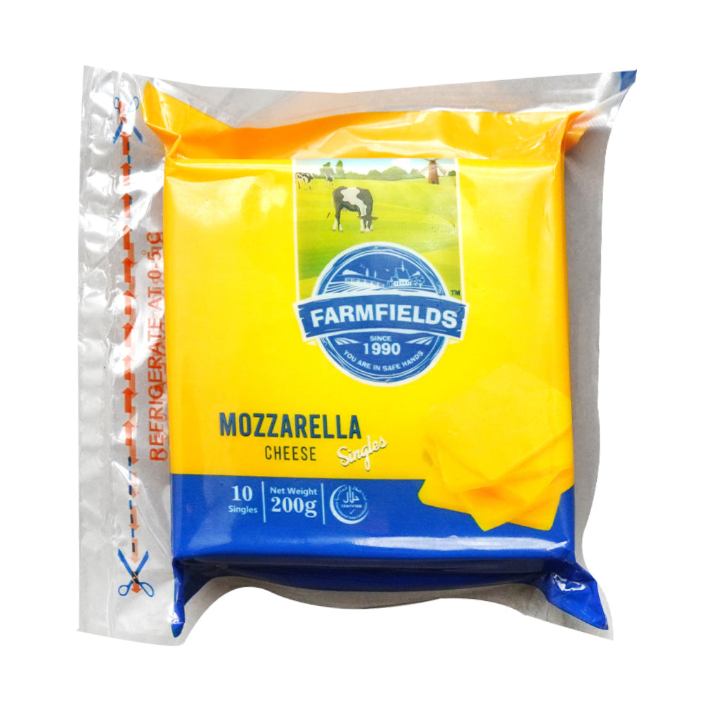 FarmFields MOZZARELLA CHEESE SLICE 200GM