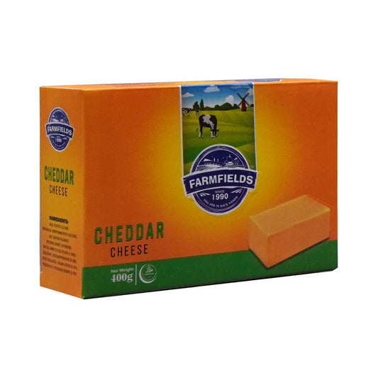 FarmFields CHEDDAR CHEESE BLOCK 400GM