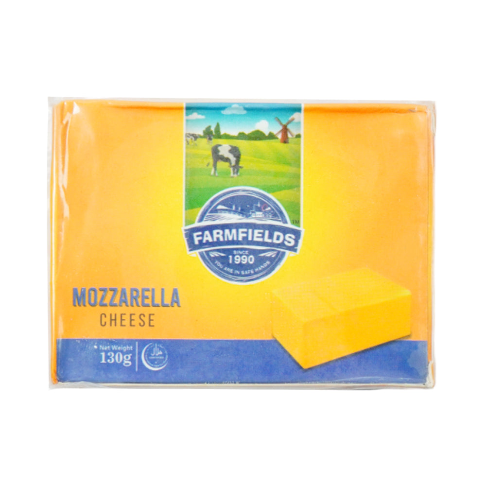 FarmFields MOZZARELLA CHEESE BLOCK 130GM