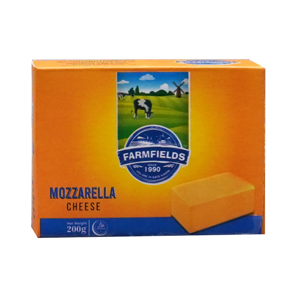 FarmFields MOZZARELLA CHEESE BLOCK 200GM