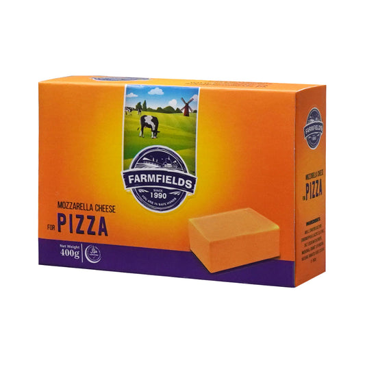 FarmFields PIZZA CHEESEÃ‚Â BLOCKÃ‚Â 400GM