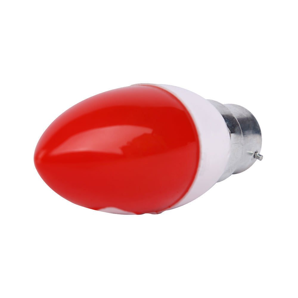 LED CANDLE MIX COLOR NIGHT LIGHT ZERO WATT B-22 PIN