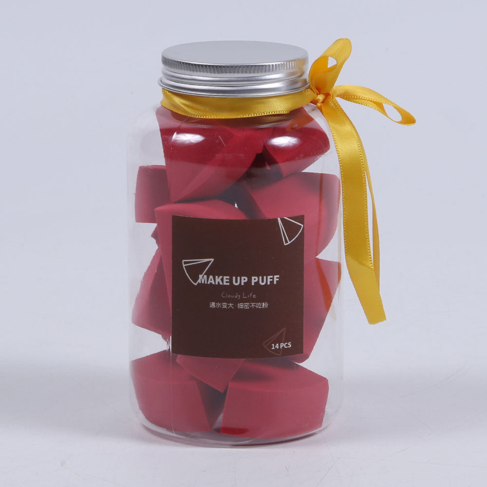 CLOUDY LIFE MAKEUP PUFF IN JAR 14PC IR 1002 C-5-6