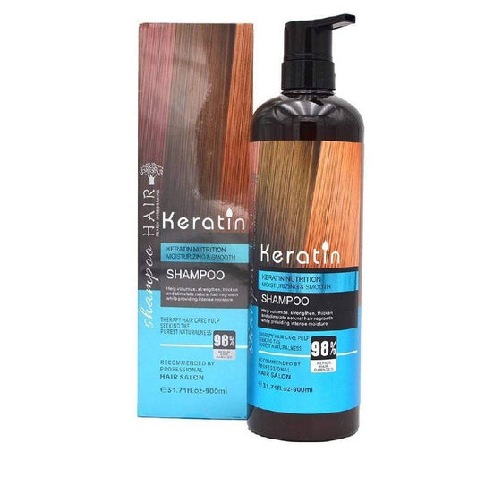 HAIR KERATIN SHAMPOO NUTRITION MOISTURIZING 900 ML