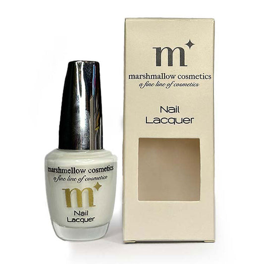 MARSHMALLOW NAIL LACQUER WHITE 15ML