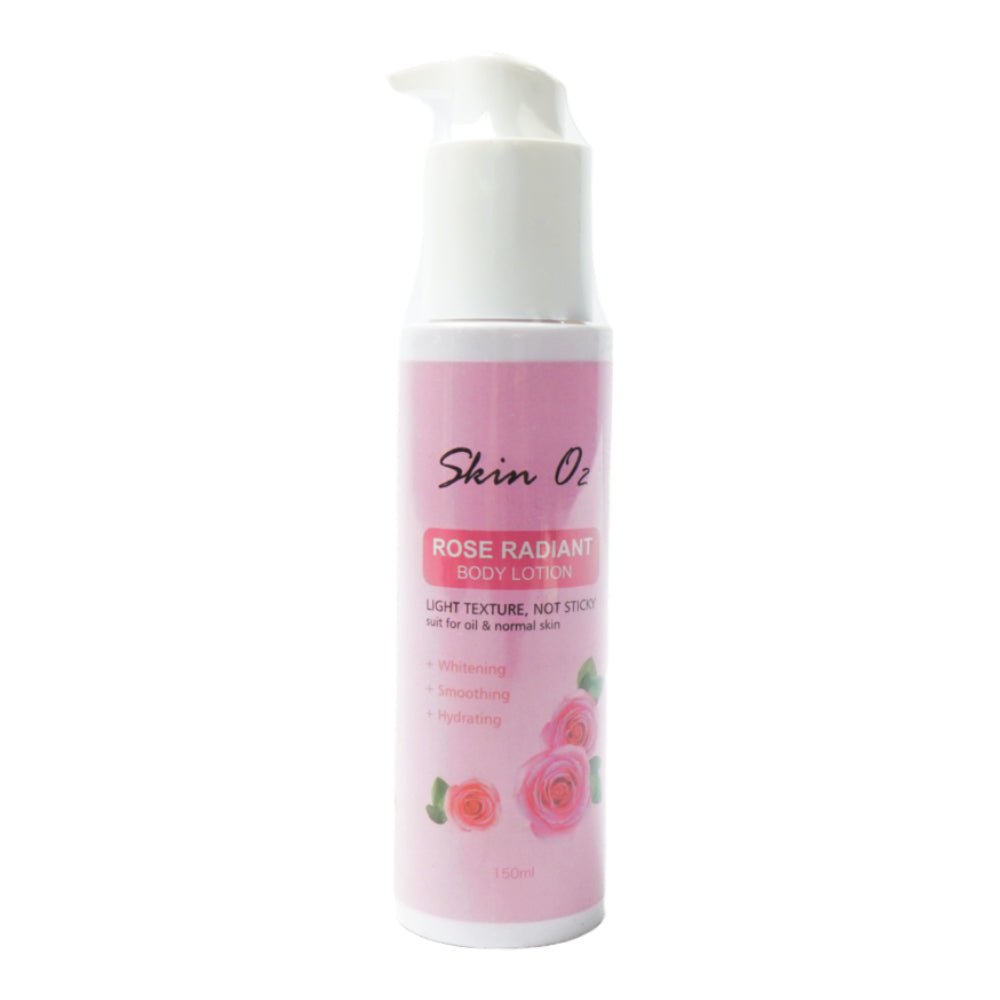 SKIN O2 ROSE RADIANT BODY LOTION 150 ML