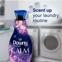 Downy Infusions Liquid Fabric Softener, Calm, Lavender & Vanilla Bean, 101 fl oz