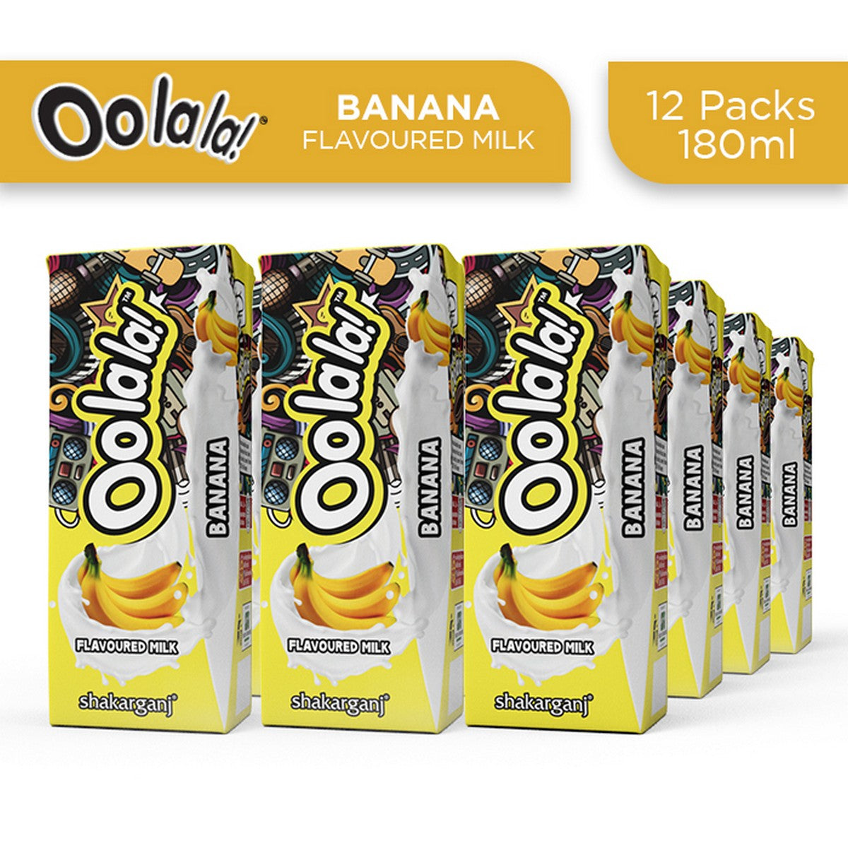 GOOD MILK OOLALA BANANA FLAVOUR 200 ML-CARTON