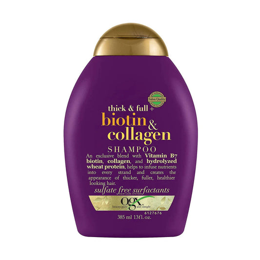 OGX SHAMPOO BIOTIN AND COLLAGEN 385 ML