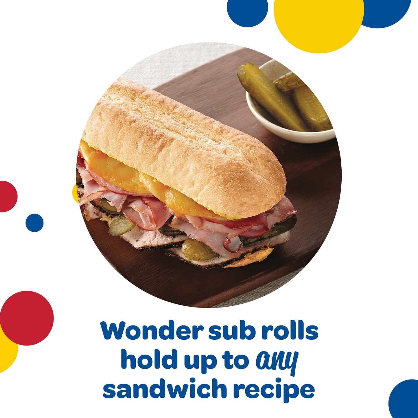 Wonder Bread Wonder 6ct White Sub Roll