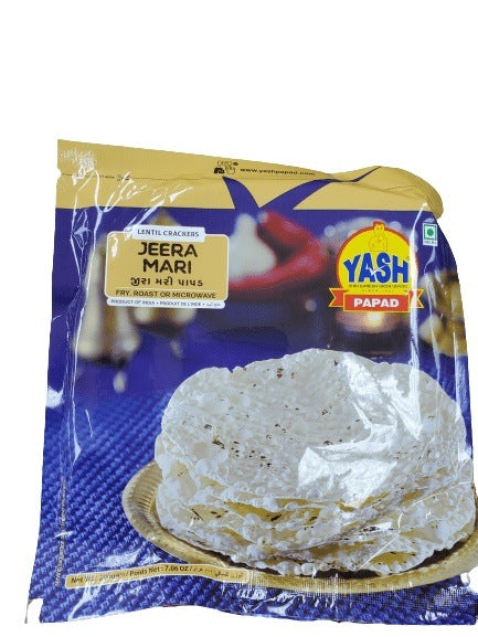 Yash Jeera Mari Papad