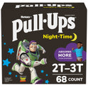 Pull-Ups Boys' Night-Time Training Pants, 2T-3T, 68 Ct