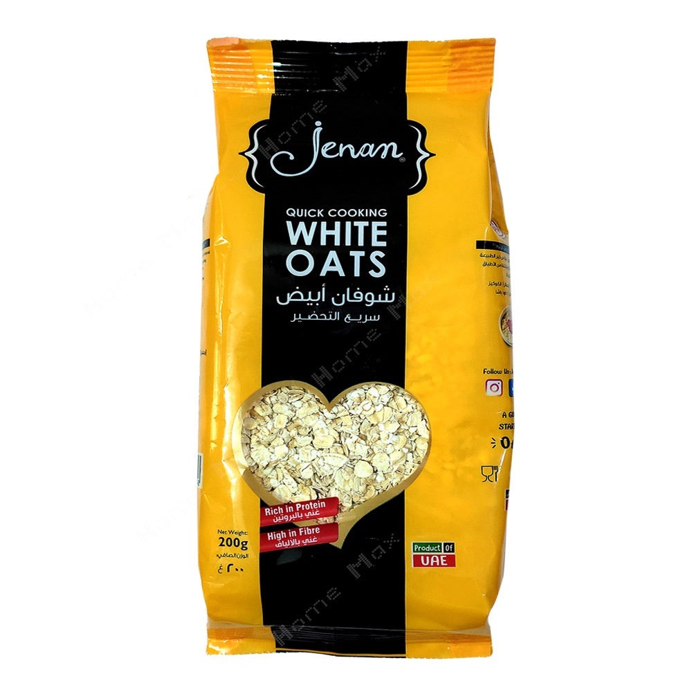 JENAN WHITE OATS QUICK COOKING 200 GM