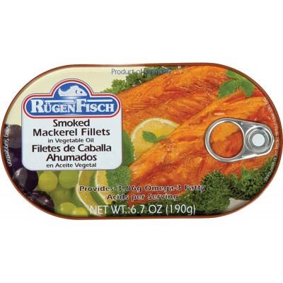 Rugen Mackerel in Vegetable oil