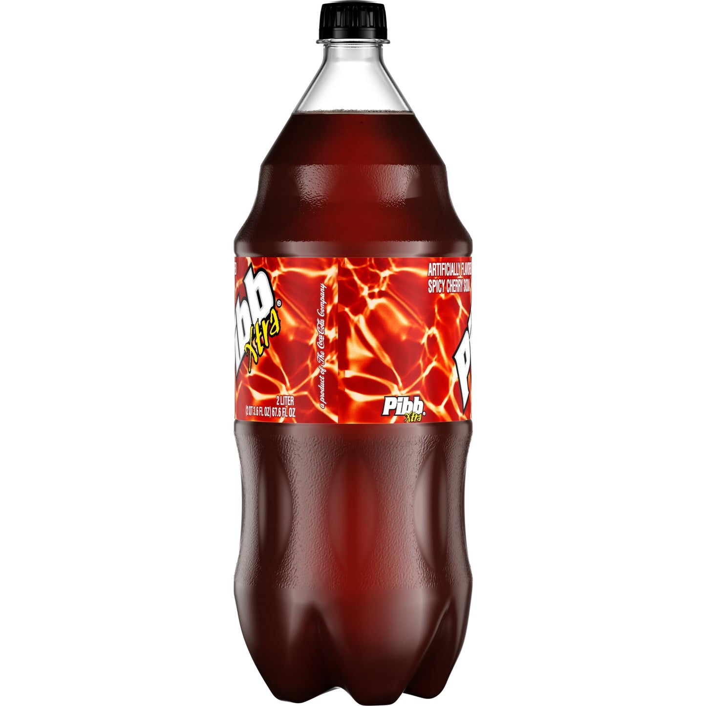 Pibb Xtra Spicy Cherry Soda Pop, 2 Liter Bottle