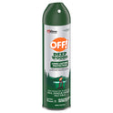 OFF! Deep Woods Insect Repellent V, Up to 8 Hours of Mosquito Protection with DEET, 11 oz