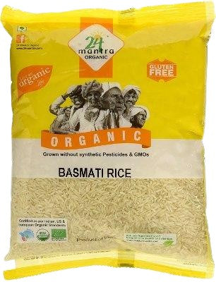 24 Mantra Organic Basmati White Rice Large