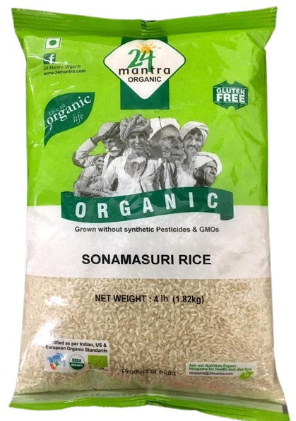 24 Mantra Organic Sonamasuri Rice Small