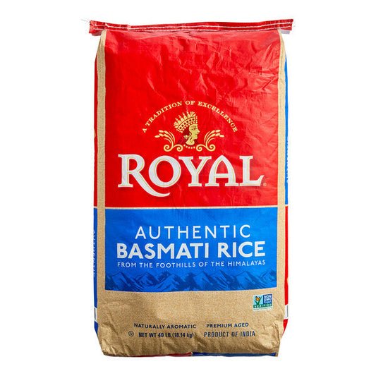 ROYAL BASMATI RICE - 40LB