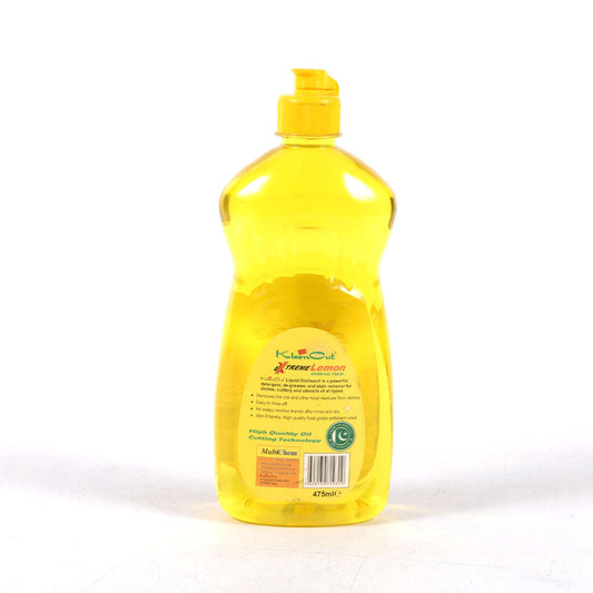 KLEEN OUT EXTREME LEMON DISHWASH LIQUID 475 ML