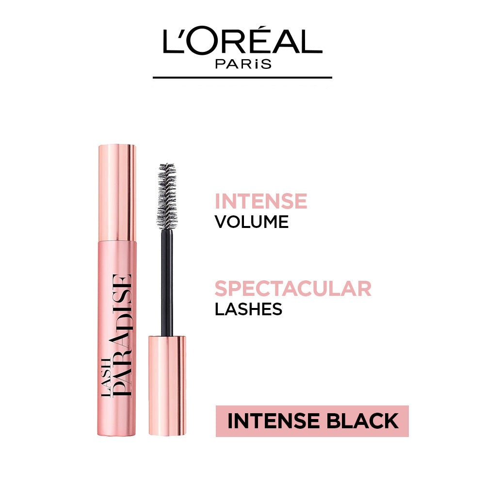 LOREAL PARIS INTENSE BLACK LASH PARADISE MASCARA 6.4ML