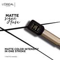 LOREAL MATTE SIGNATURE EYELINER 01 BLACK SIGNATURE