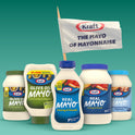 Kraft Real Mayo Creamy & Smooth Mayonnaise Squeeze Bottle, 12 fl oz