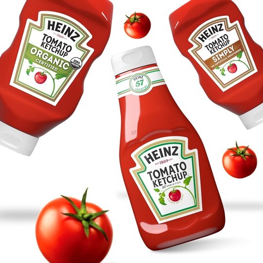 Heinz Tomato Ketchup, 38 oz Bottle