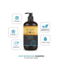 Argan De Luxe Mint Refreshing Shampoo 300Ml